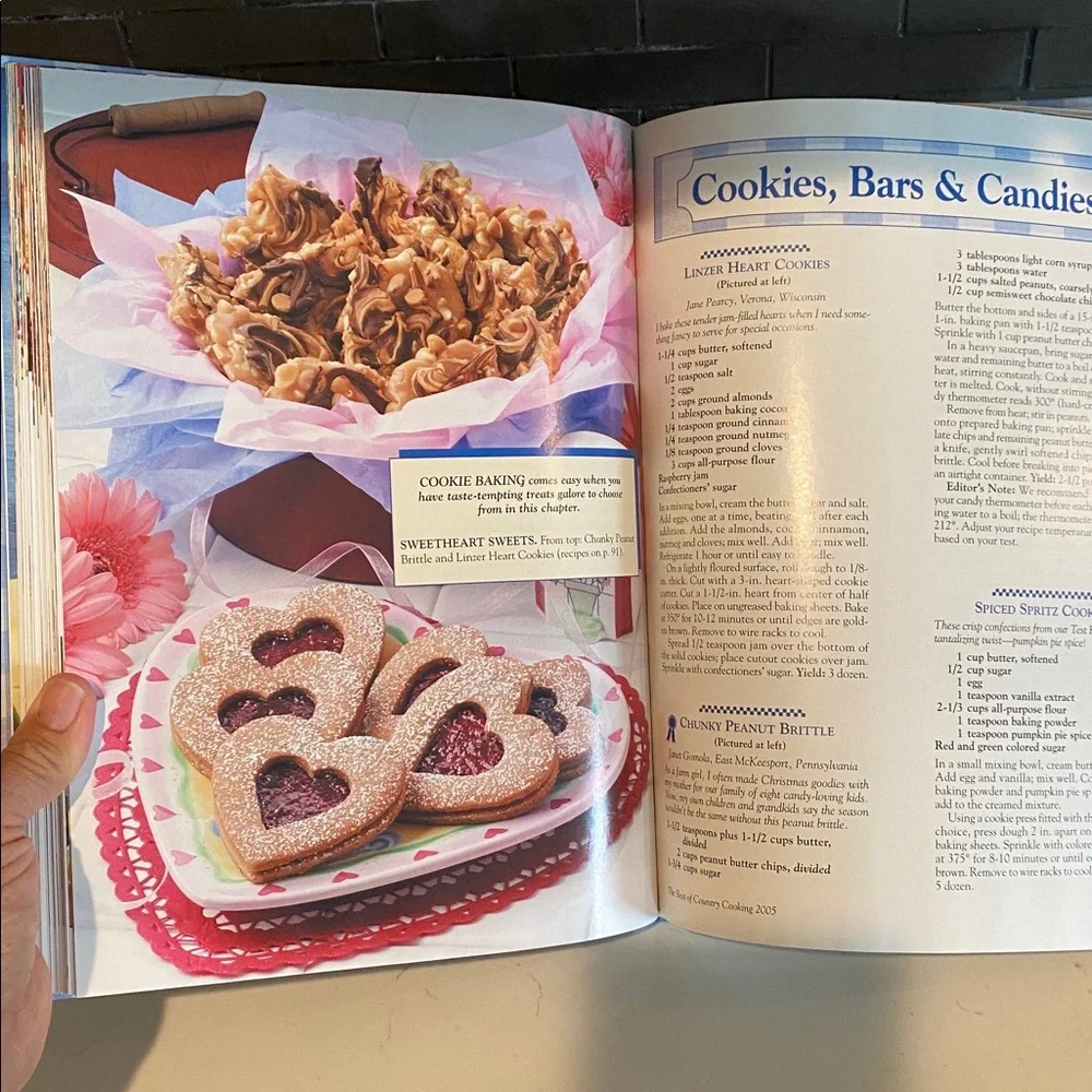 The Best of 2005 Cookbook - Blue Plaid Cover